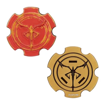 Resident Evil 4 Church Puzzle Medallion Set