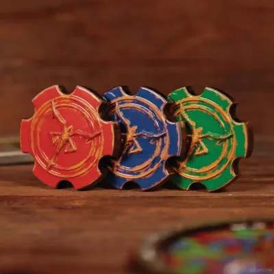 Resident Evil 4 Church Puzzle Medallion Set