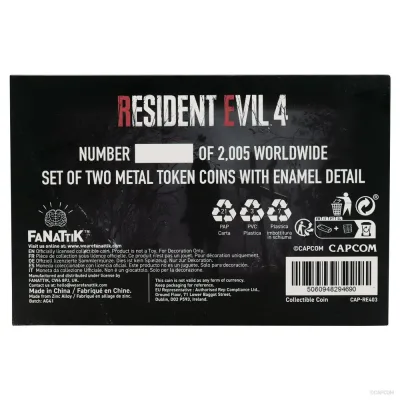 Resident Evil 4 Set of Two Tokens