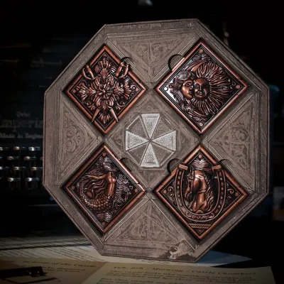 Resident Evil Village Limited Edition Replica House Crest Medallion Collection