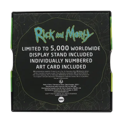 Rick & Morty Limited Edition Medallion