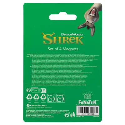 Shrek Set of Four Magnets