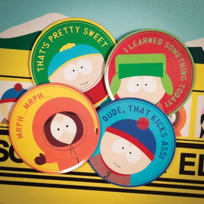 South Park - Set of 4 Printed Coasters