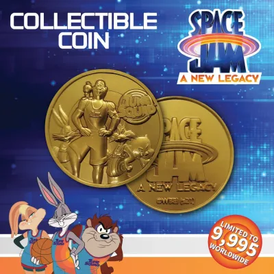 Space Jam 2 Limited Edition Collectible Coin