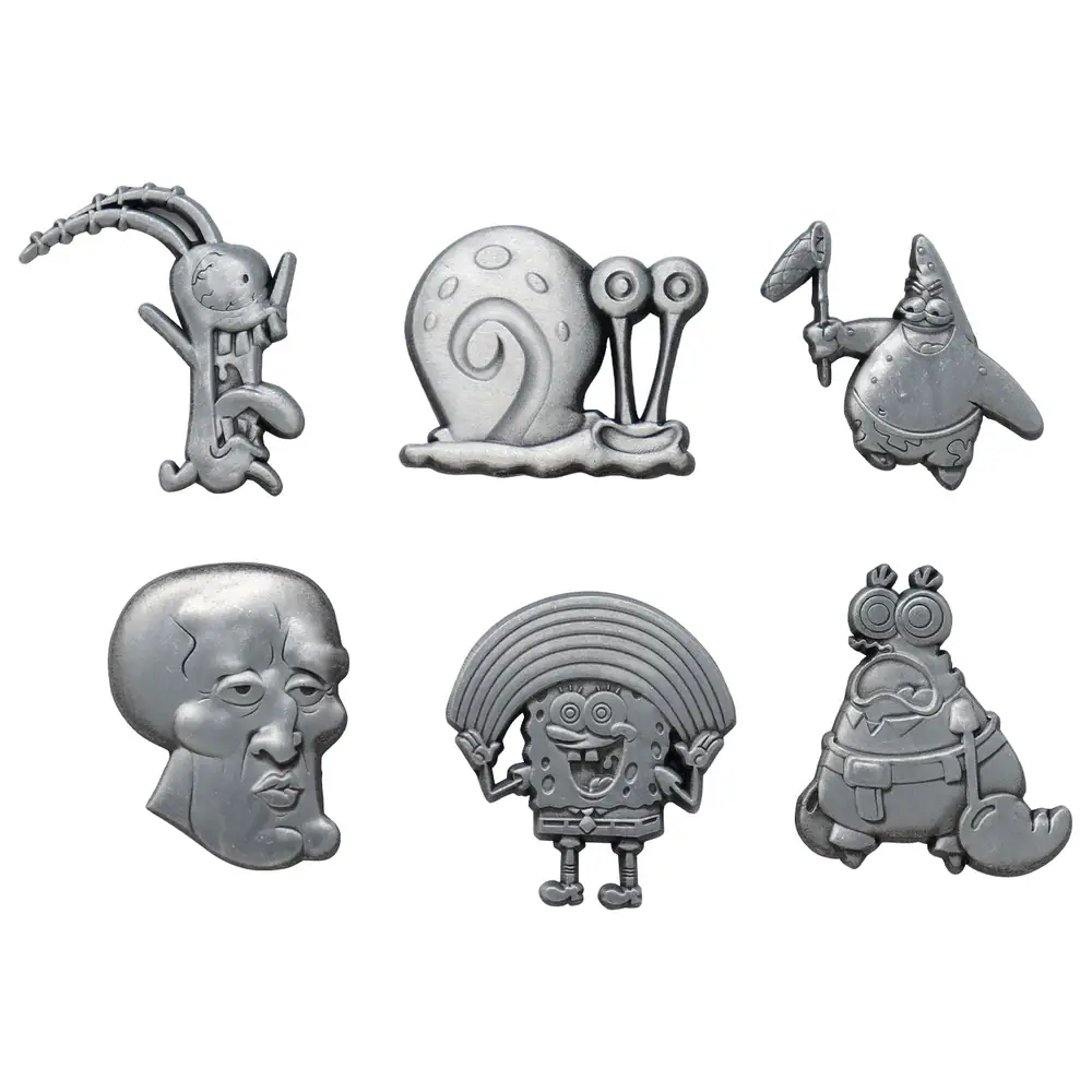 SpongeBob SquarePants Limited Edition Set of 6 Pin Badges