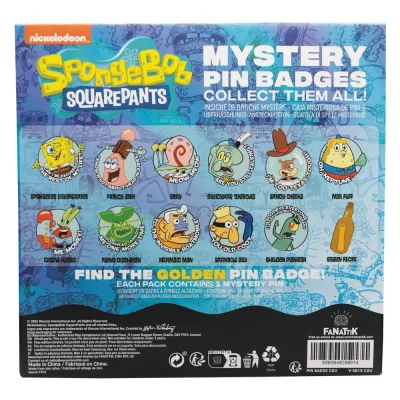 SpongeBob SquarePants Mystery Pins CDU