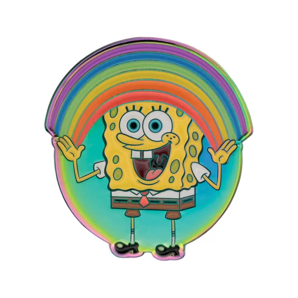 SpongeBob SquarePants Rainbow Pin Badge
