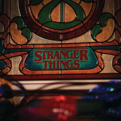 Stranger Things Creel House Stained Glass Window Resin Plaque
