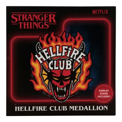 Stranger Things Limited Edition Hellfire Club Medallion