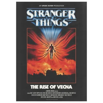 Stranger Things Rise of Vecna Limited Edition A3 Art Print