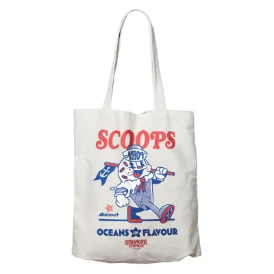 Stranger Things Scoops Ahoy Tote Bag
