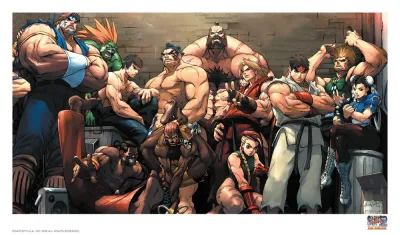 Street Fighter Limited Edition Art Print - Street Fighter Art