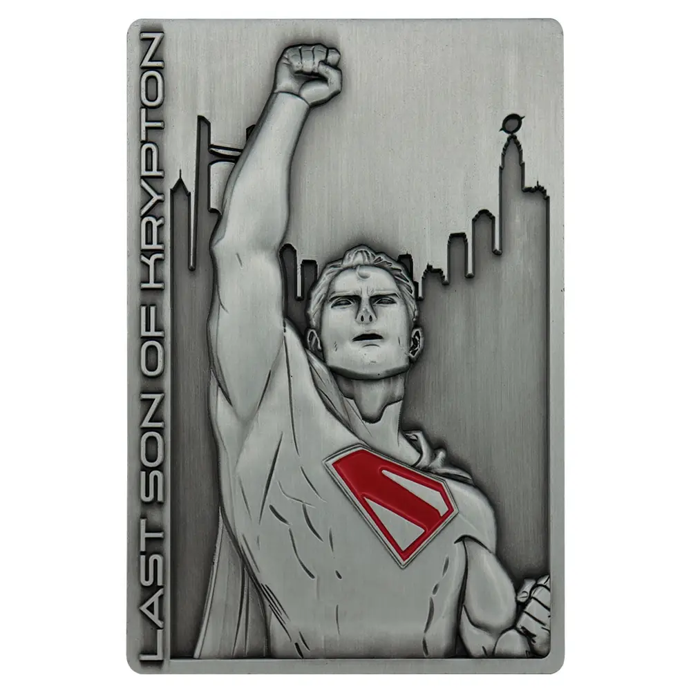 Superman 2025 Last Son of Krypton Ingot