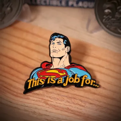 DC Comics Superman Limited Edition Pin Badge
