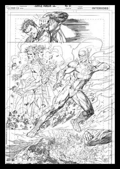DC Comics Superman & Flash Limited Edition Art Print