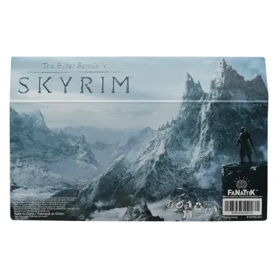 The Elder Scrolls Skyrim Playing Cards CDU Containing 12 Packs