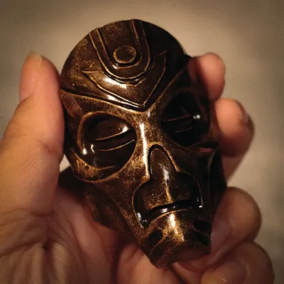 The Elder Scrolls V: Skyrim Nahkriin Dragon Priest Mask Replica