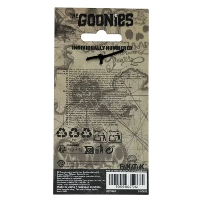 The Goonies 40th Anniversary Copper Bones Keyring