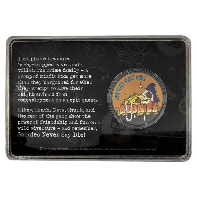 The Goonies 40th Anniversary Presentation Coin