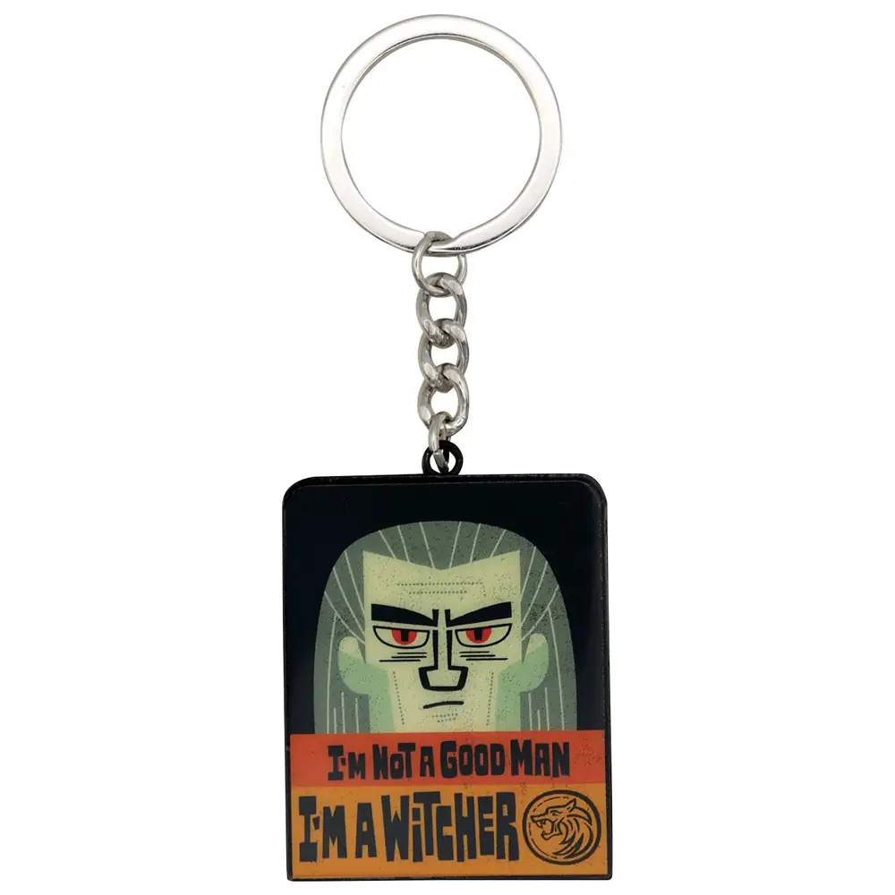The Witcher and Roach Keyring
