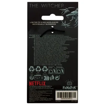 The Witcher and Roach Keyring