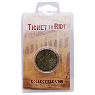 Ticket to Ride Limited Edition Collectible Train Coin