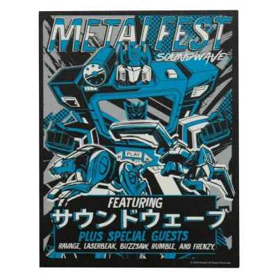 Transformers Limited Edition Soundwave/Buzzsaw Cassette Tape Replica