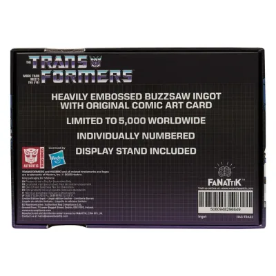 Transformers Limited Edition Soundwave/Buzzsaw Cassette Tape Replica
