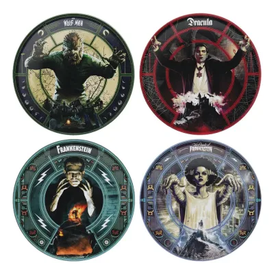 Universal Monsters Set of Four Printed Coasters