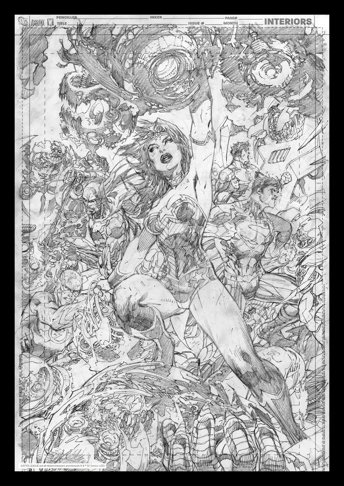 DC Comics Wonderwoman Limited Edition Art Print