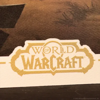 World of Warcraft - Limited Edition Sylvanas vs Anduin Wrynn Art Print