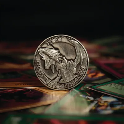 Yu-Gi-Oh! Blue-Eyes White Dragon Coin