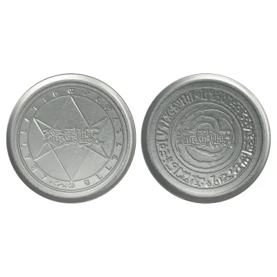 Yu-Gi-Oh! Set of 4 Embossed Metal Coasters
