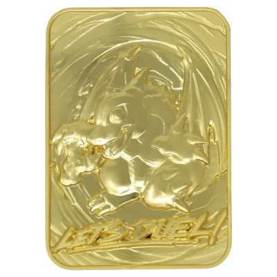 Yu-Gi-Oh! Limited Edition 24k Gold Plated Baby Dragon Metal Card