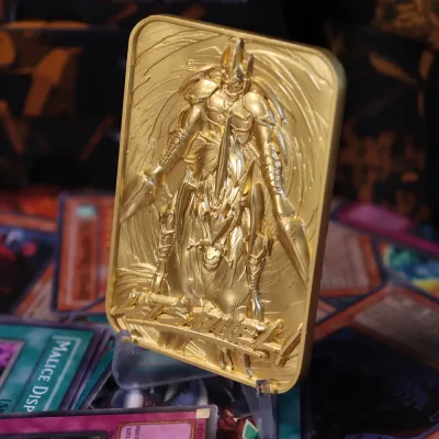 Yu-Gi-Oh! Limited Edition 24k Gold Plated Gaia the Fierce Knight Metal Card