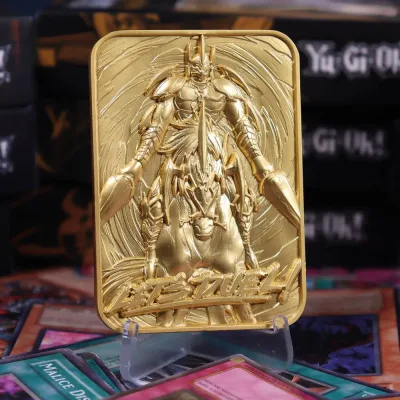 Yu-Gi-Oh! Limited Edition 24k Gold Plated Gaia the Fierce Knight Metal Card