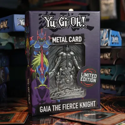 Yu-Gi-Oh! Limited Edition Gaia The Fierce Knight Metal Card