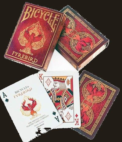 Bicycle Fyrebird Playing Cards