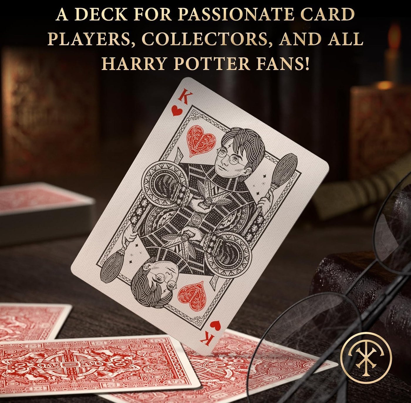 Harry Potter Playing Cards - Red Gryffindor