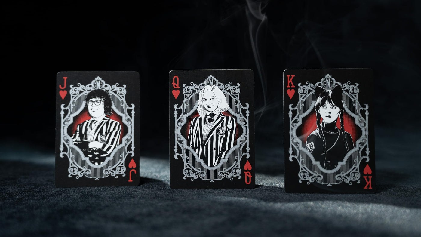 Wednesday Addams Playing Cards