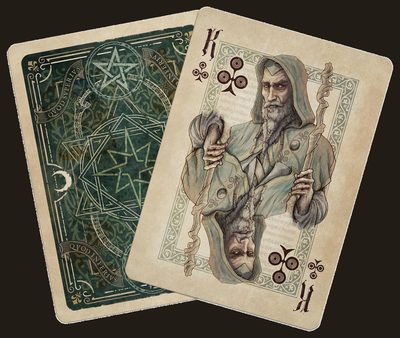 Wizards, Witches & Warlocks Playing Cards