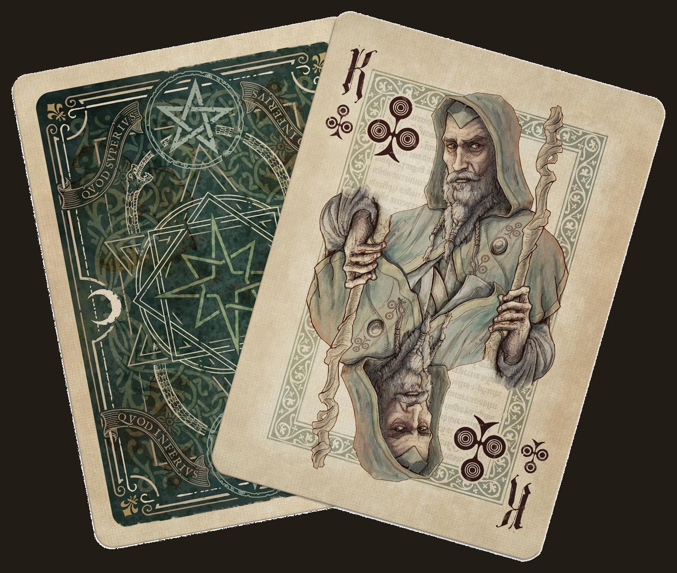 Wizards, Witches & Warlocks Playing Cards