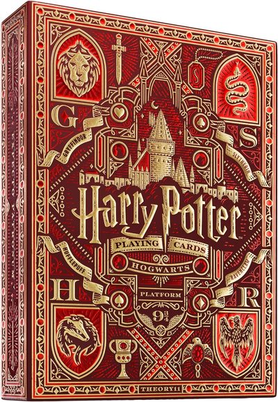 Harry Potter Playing Cards - Red Gryffindor
