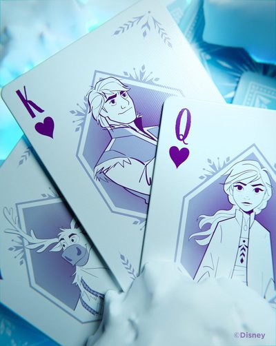 Frozen Playing Cards