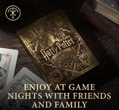 Harry Potter Playing Cards - Yellow Hufflepuff