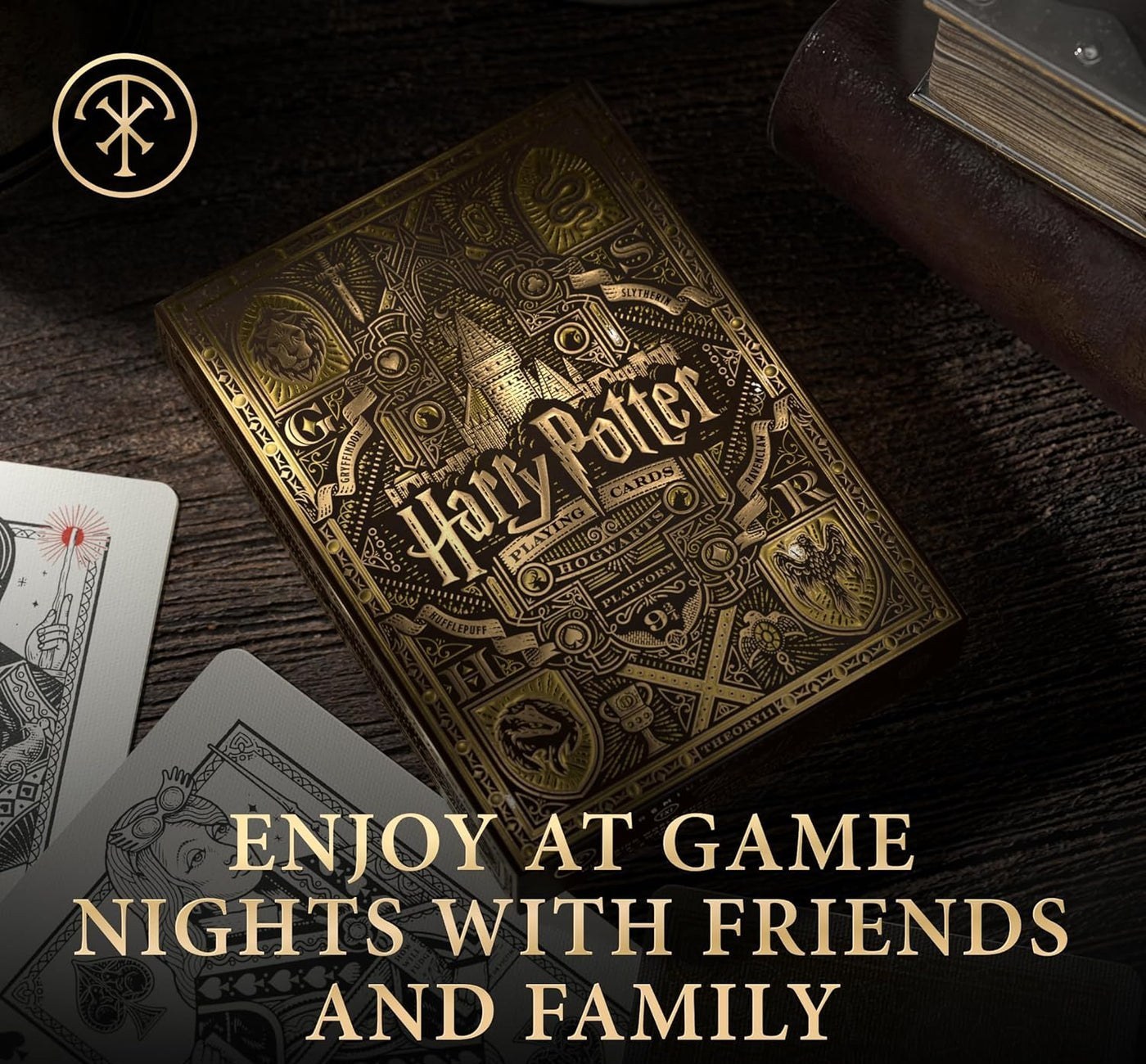 Harry Potter Playing Cards - Yellow Hufflepuff