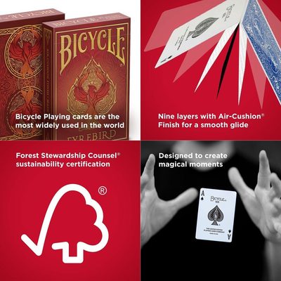 Bicycle Fyrebird Playing Cards