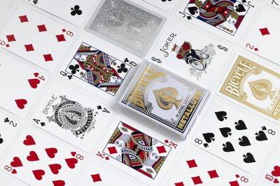 Metalluxe Playing Cards - Silver