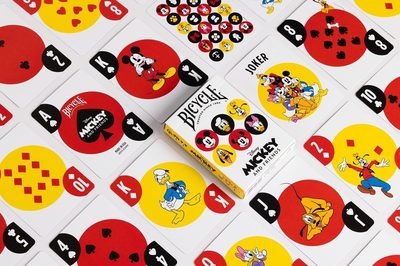 Mickey and Friends Playing Cards
