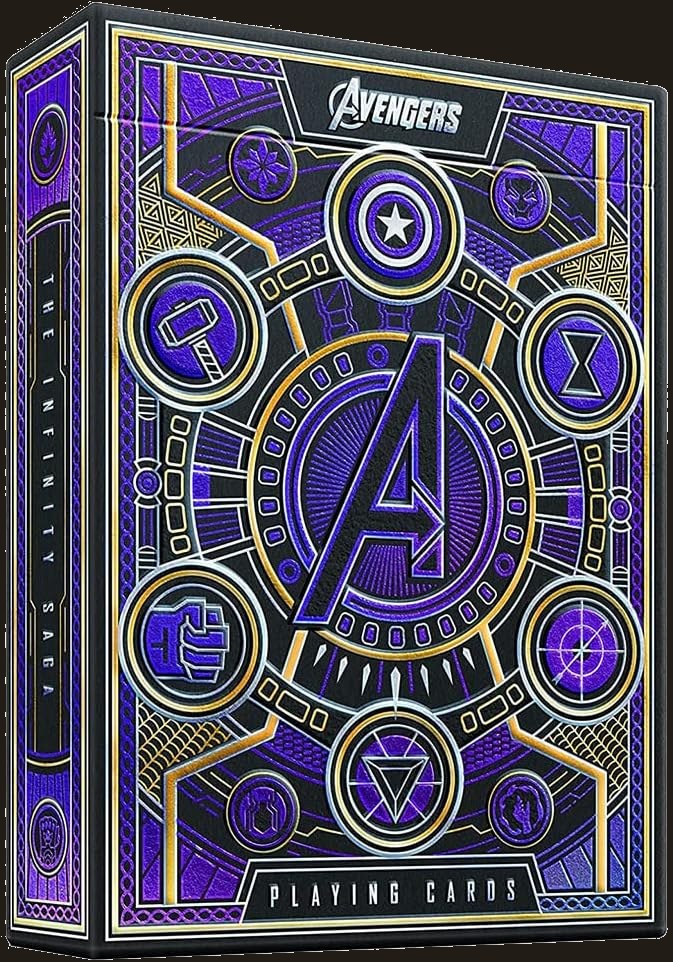 Avengers Playing Cards - Purple